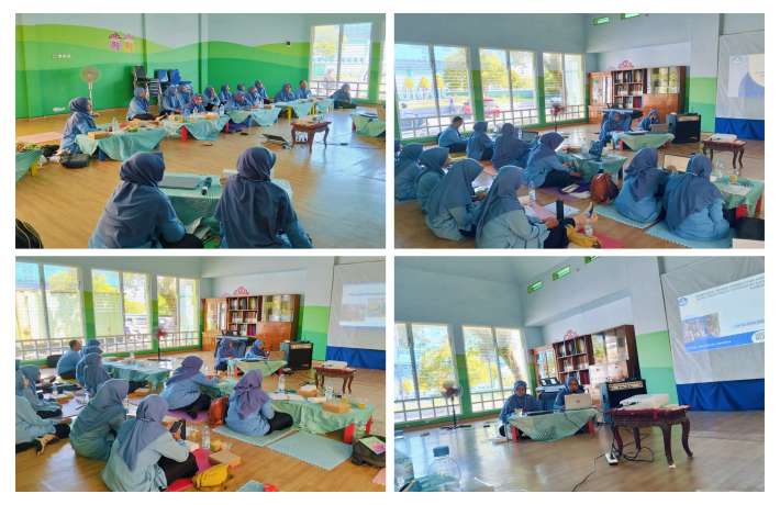 SOSIALISASI TENTANG NUMERASI LITERASI, APE DAN DIGITALISASI SEKOLAH DI TK ISLAM AL IRSYAD 01 CILACAP