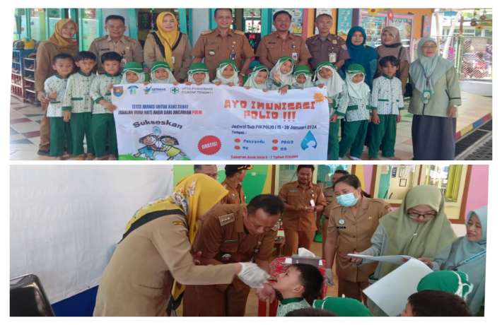 PEMBERIAN SUB-PIN POLIO DI TK ISLAM AL IRSYAD 01 CILACAP: TETES MANIS UNTUK KAKI SEHAT