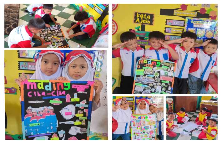 POTRET CITA-CITAKU, KREATIFITAS TK ISLAM AL IRSYAD 01 MELALUI MADING CITA- CITA