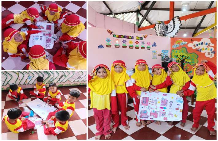 ASAH KERJASAMA MELALUI MONTASE RUANG KAMAR