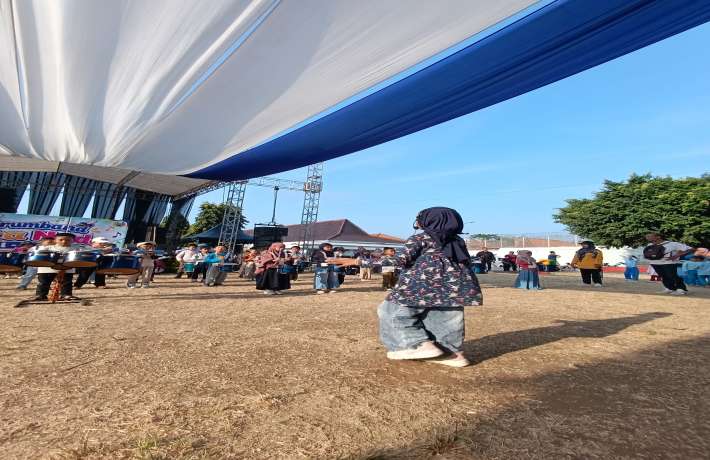 Gita Nada Al Irsyad Ikuti Gladi Resik  Jelang Festival Literasi