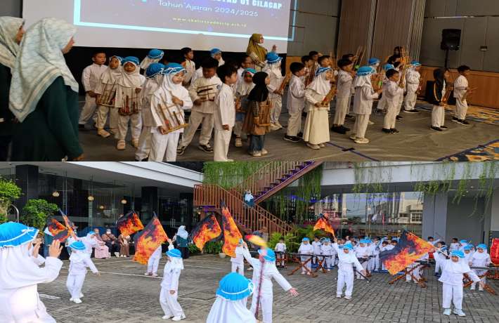 GLADI BERSIH JELANG PENTAS AKHIRUSSANAH TK ISLAM AL IRSYAD 01 CILACAP SIAP TAMPIL DI HOTEL ASTON INN