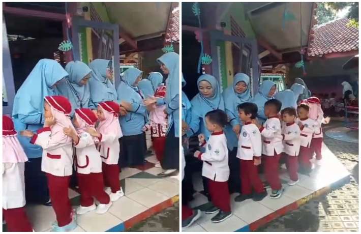 Hangatnya Hari Pertama Sekolah: Senyum, Salam, dan Saling Memaafkan 