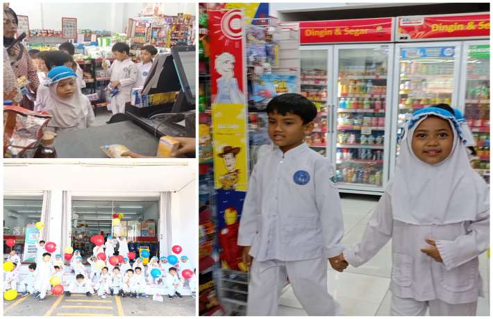 MENGENAL LINGKUNGAN SEKITAR DENGAN BERKUNJUNG KE ALFAMART