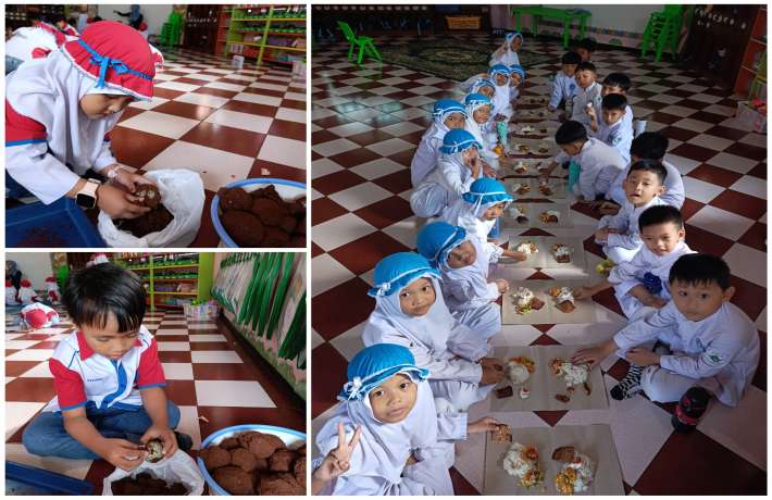 Serunya Tahap Akhir Proyek Telur Asin Anak TK Islam Al Irsyad