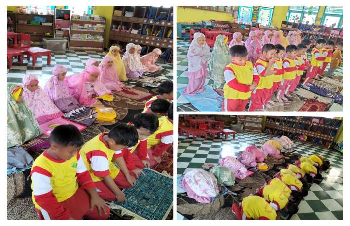 MEMBANGUN KARAKTER ISLAMI SEJAK DINI, KEGIATAN RUTIN SHOLAT DHUHUR BERJAMAAH