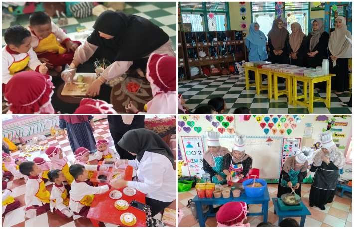 Happy cooking with mom day 1