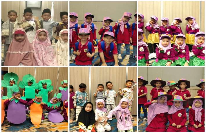 LUCU DAN INSPIRATIF, KELOMPOK A PARODIKAN 7 KEBIASAAN ANAK INDONESIA HEBAT DALAM PENTAS AKHIRUSSANAH