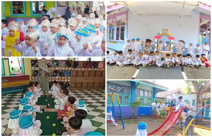MPLS Hari Ketiga TK Islam Al Irsyad 01 Cilacap: Belajar Sambil Bermain dan Mengenal Lingkungan Sekol