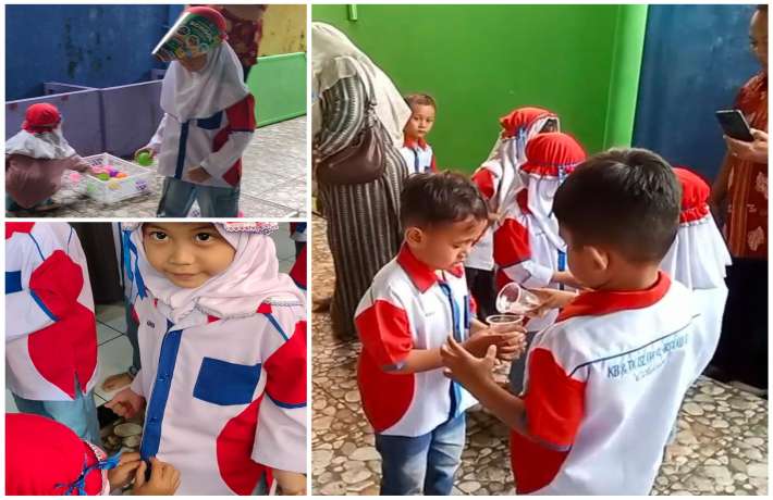 KESERUAN LOMBA KELOMPOK A MEMERIAHKAN HUT RI KE 80