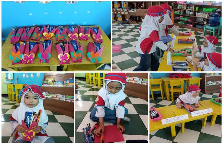 BELANJA, BAYAR, BERKREASI, UBAH JAJANAN MENJADI BUKET